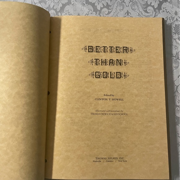 Vintage Better Than Gold - Poem Book by Clinton T. Howell (1972). - Picture 3 of 7